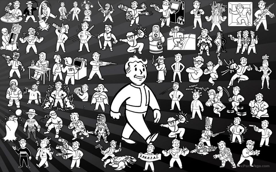 Fallout New Vegas Vault Boy Icons